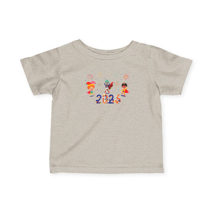 Infant Fine Jersey Tee - Super kiddo and other hero - [[{"value":"Wonderwear Kid"}]]