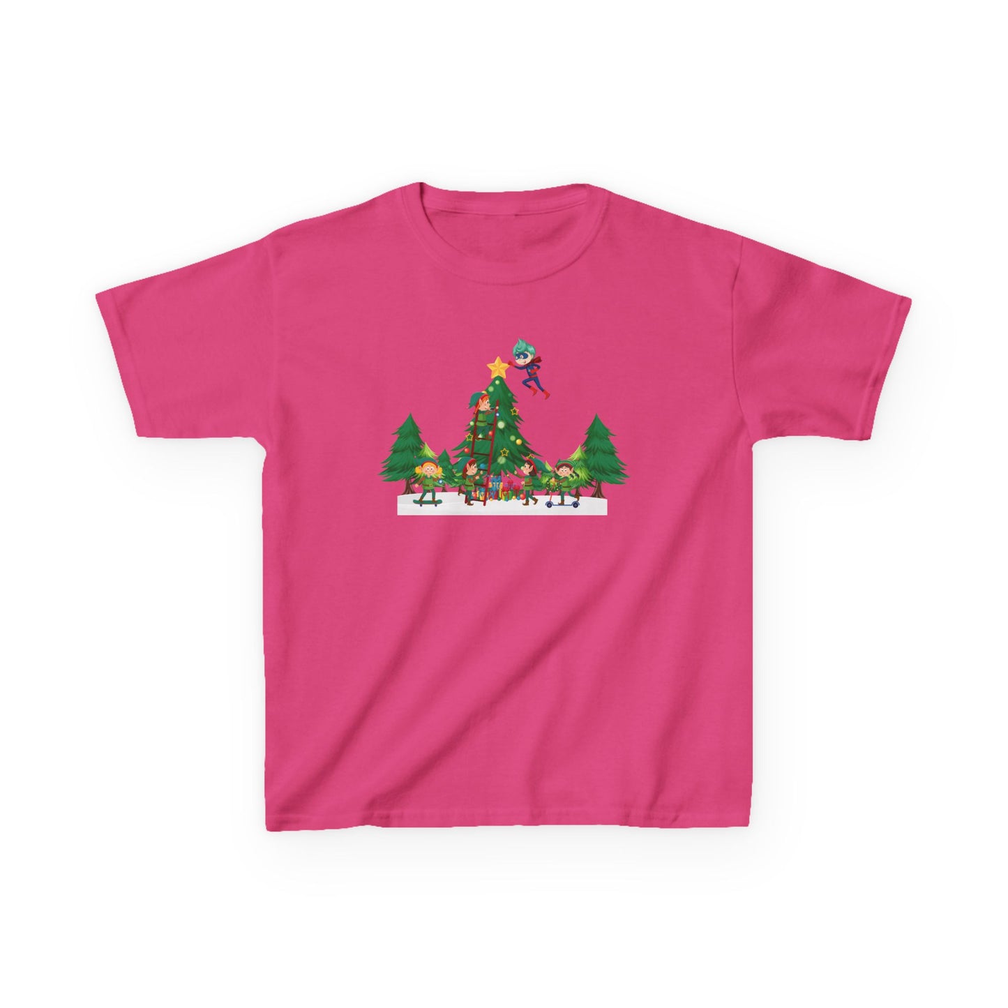 Kids Heavy Cotton™ Tee - Super kiddo putting the stars - [[{"value":"Wonderwear Kid"}]]