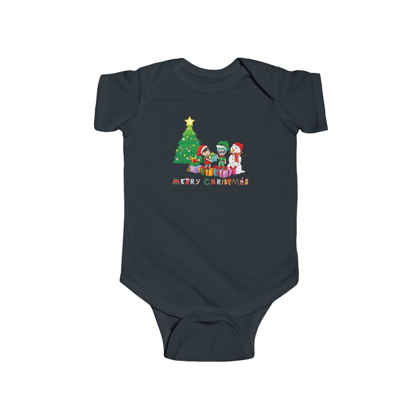 Infant Bodysuit - Super kiddo preparing gifts - [[{"value":"Wonderwear Kid"}]]