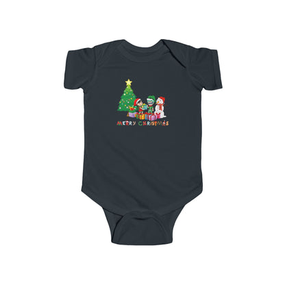 Infant Bodysuit - Super kiddo preparing gifts - [[{"value":"Wonderwear Kid"}]]