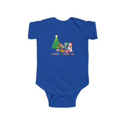 Infant Bodysuit - Super kiddo preparing gifts - [[{"value":"Wonderwear Kid"}]]
