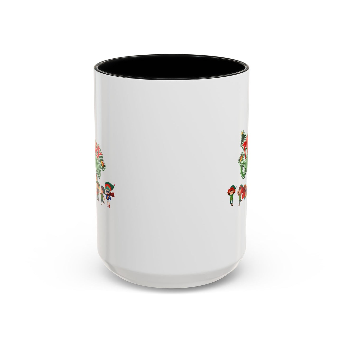 Accent Coffee Mug - Merry christmas from super friends