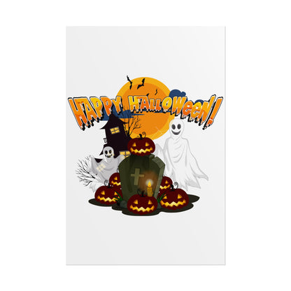 Rolled Posters - Happy holloween - cemetery - [[{"value":"Wonderwear Kid"}]]
