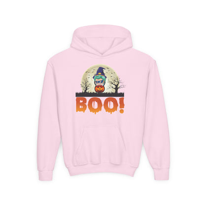 Youth Heavy Blend Hooded Sweatshirt - Boo - [[{"value":"Wonderwear Kid"}]]