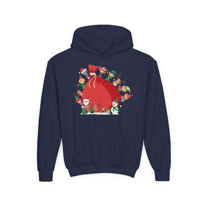 Youth Heavy Blend Hooded Sweatshirt - Super kiddo and big gift - [[{"value":"Wonderwear Kid"}]]