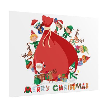 Rolled Posters - Super kiddo and big christmas gift - [[{"value":"Wonderwear Kid"}]]