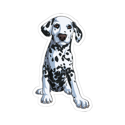 Kiss-Cut Vinyl Decals - Dalmatian Printify