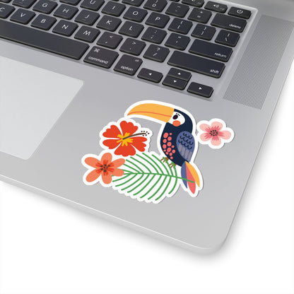 Kiss-cut stickers - Toucan bird Printify