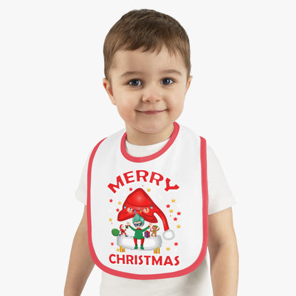 Baby Bib - Merry christmas - [[{"value":"Wonderwear Kid"}]]