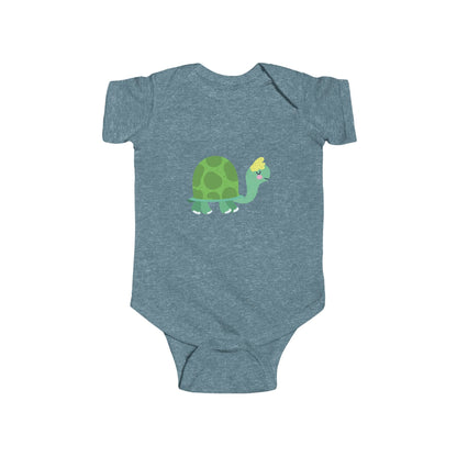 Adorable sleeping turtle infant bodysuit Printify
