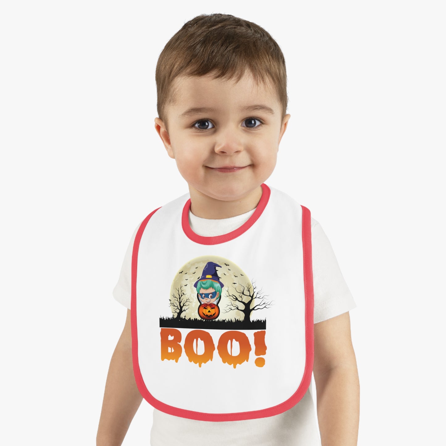 Baby Bib - Boo