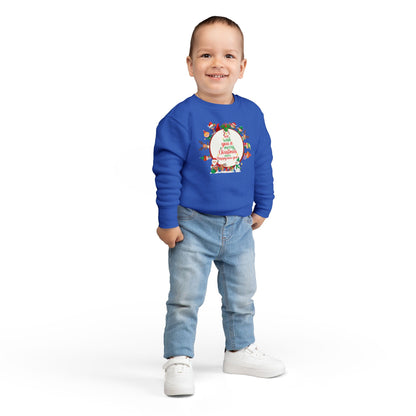 Toddler Sweatshirt - We Wish You a Merry Christmas - [[{"value":"Wonderwear Kid"}]]