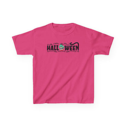 Kids Heavy Cotton™ Tee - Happy halloween by super kiddo Printify
