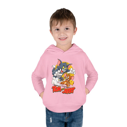 Toddler Hoodie — Tom and Jerry Cheese Chase