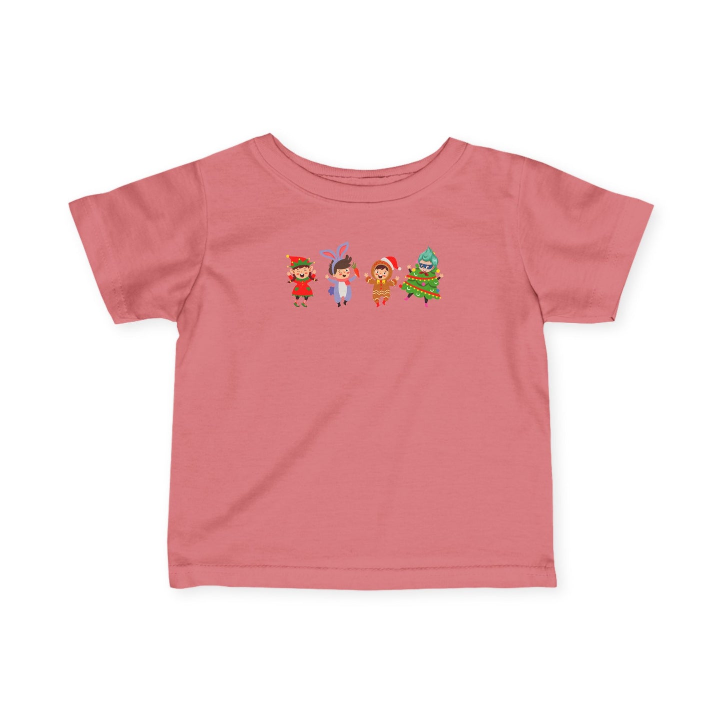 Infant Fine Jersey Tee - Super kiddo in christmas tree attire - [[{"value":"Wonderwear Kid"}]]