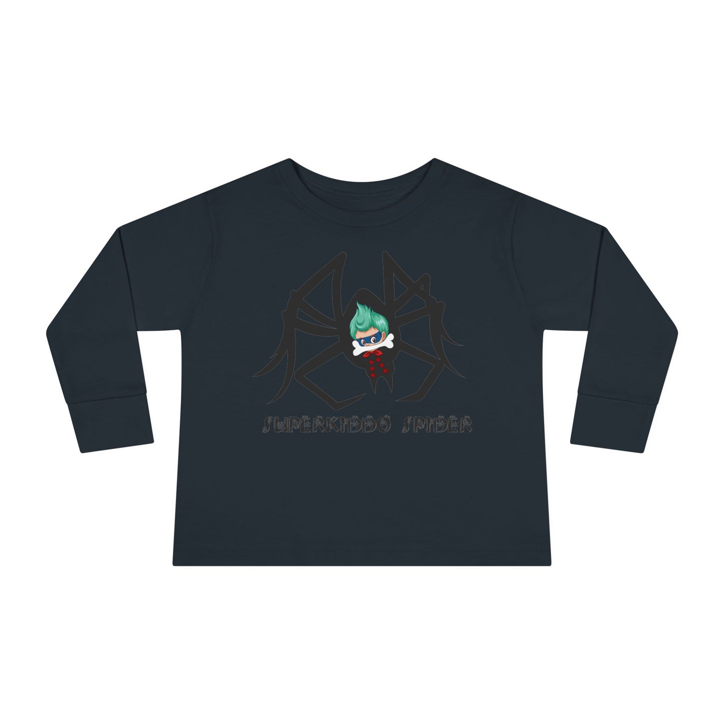 Toddler Long Sleeve Tee - Spider kiddo