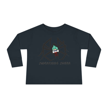 Toddler Long Sleeve Tee - Spider kiddo Printify