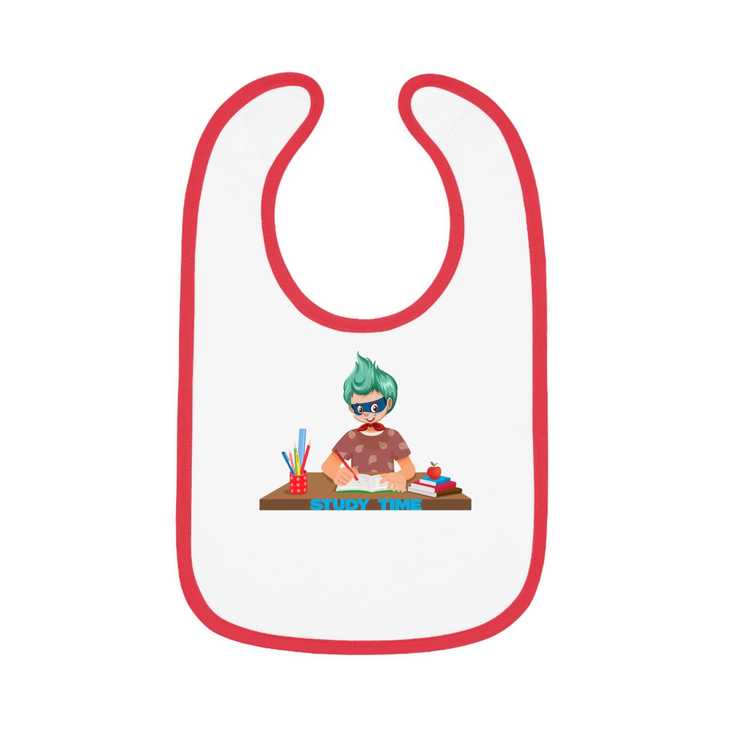 Baby Bib - Super kiddo studying
