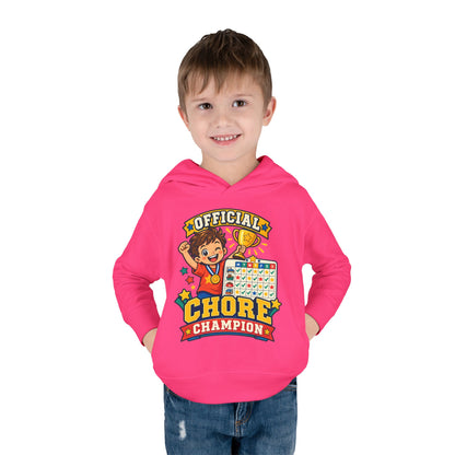 Toddler Hoodie — Official Chore Champion Badge