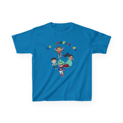 Kids Heavy Cotton™ Tee - Leo & Friends - [[{"value":"Wonderwear Kid"}]]