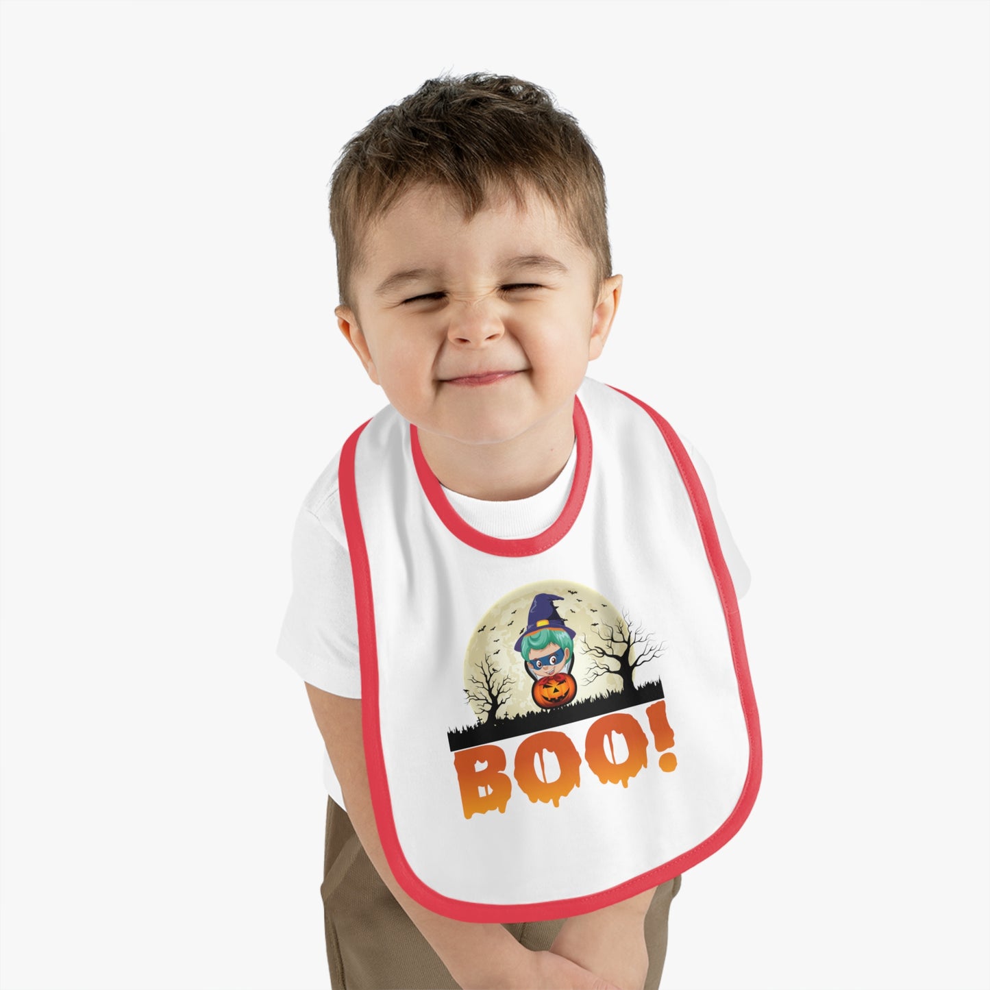 Baby Bib - Boo