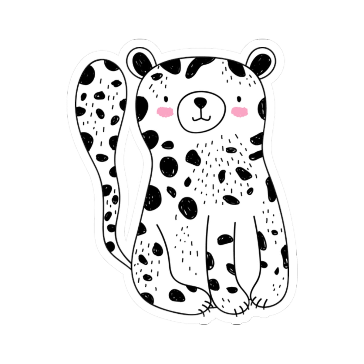 Kiss-Cut Stickers - The tiger
