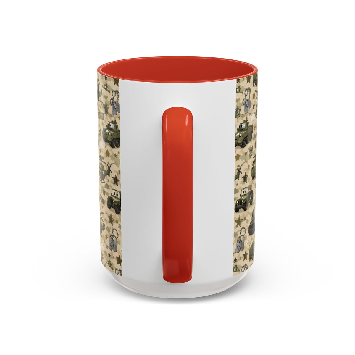 Accent Coffee Mug  (11/15 oz) - Military Kids