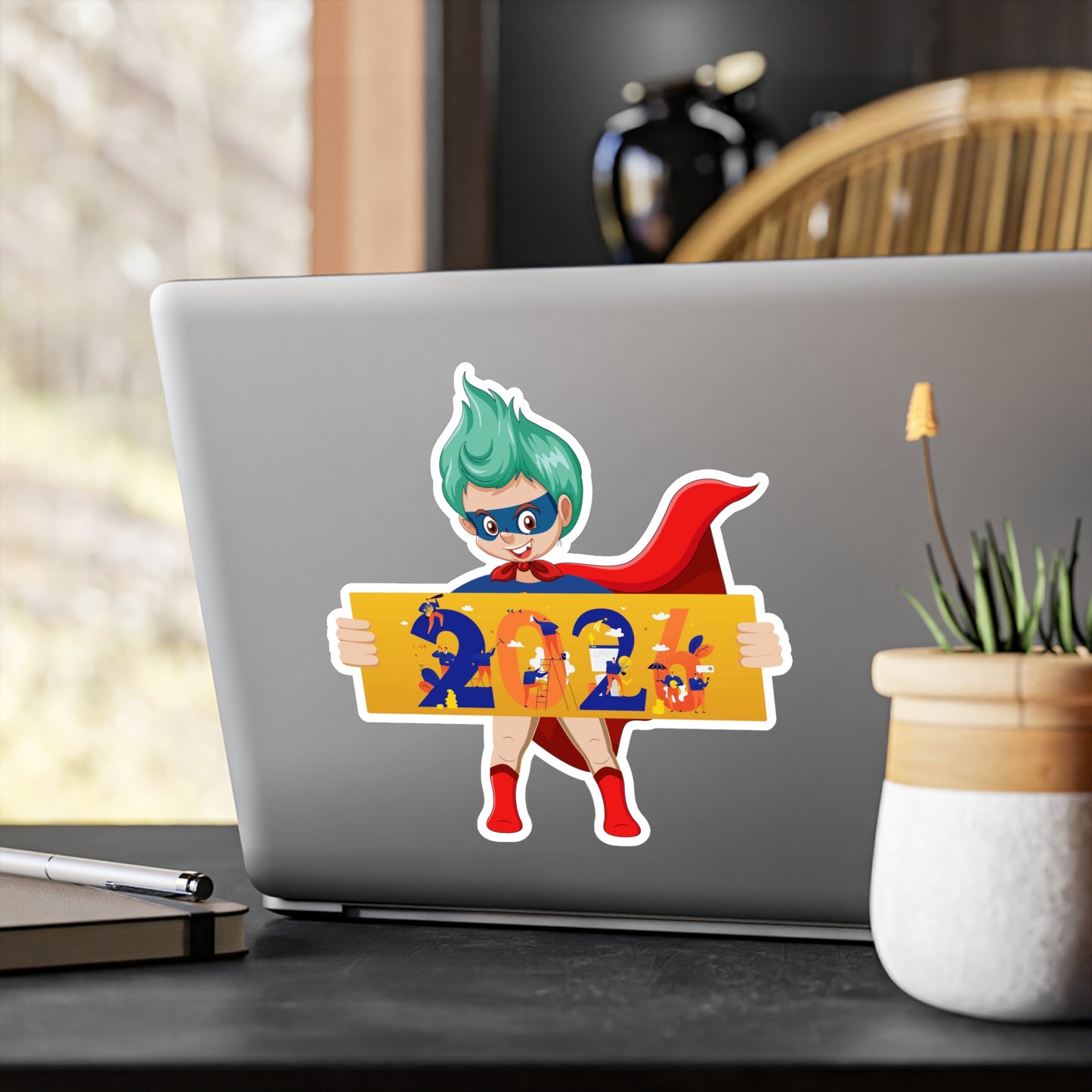 Christmas Kiss-Cut Vinyl Decals – 2026