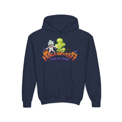 Youth Heavy Blend Hooded Sweatshirt - Trick or Treat - [[{"value":"Wonderwear Kid"}]]