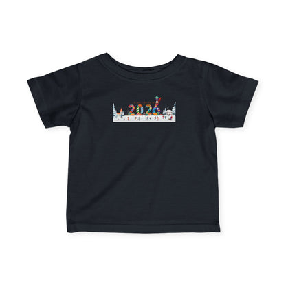 Infant Fine Jersey Tee - Happy 2026 - [[{"value":"Wonderwear Kid"}]]