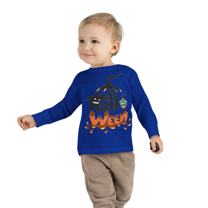 Toddler Long Sleeve Tee - Holloween Printify