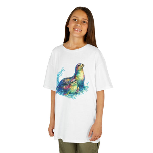 Kids Heavy Cotton™ Tee - vibrant sea lions