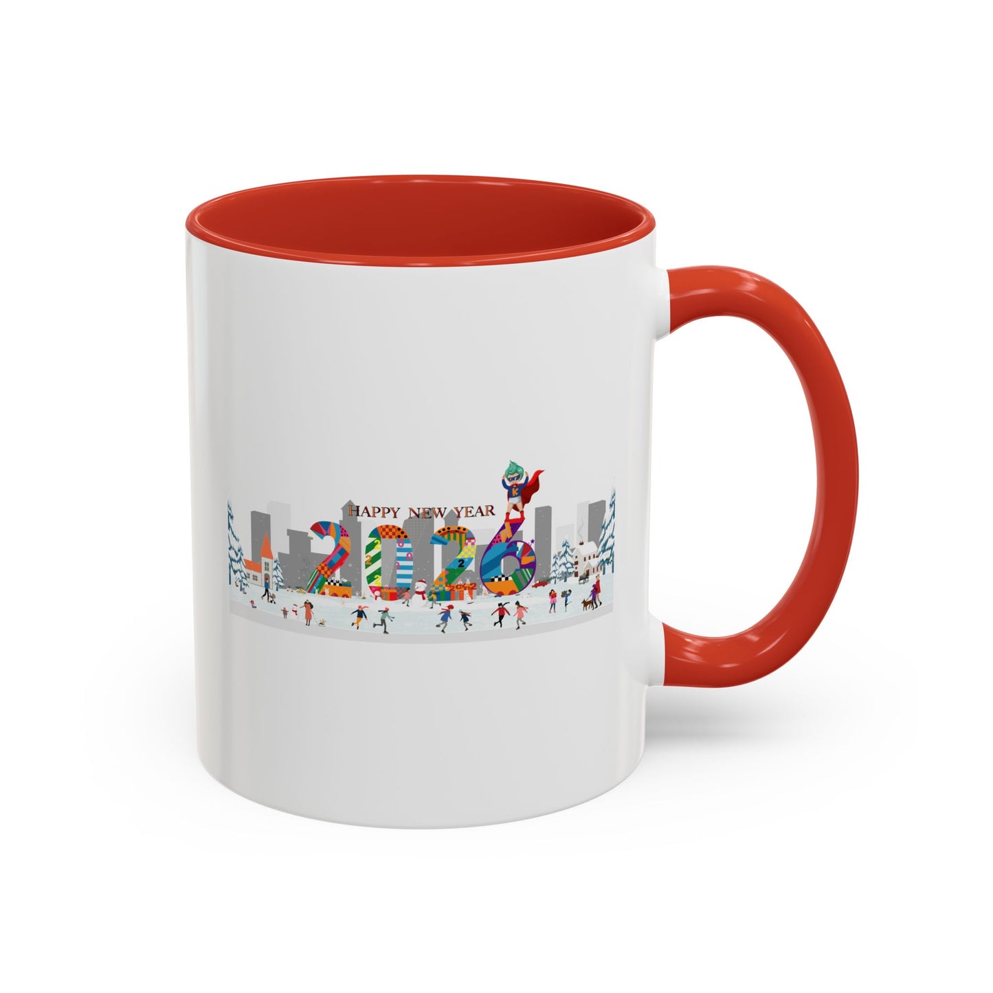 Accent Coffee Mug - Happy 2026