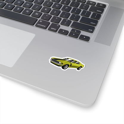 Kiss-Cut Vinyl Decals - Super fast car Printify
