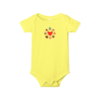 Infant Jersey One Piece - Valentines - We love you - [[{"value":"Wonderwear Kid"}]]
