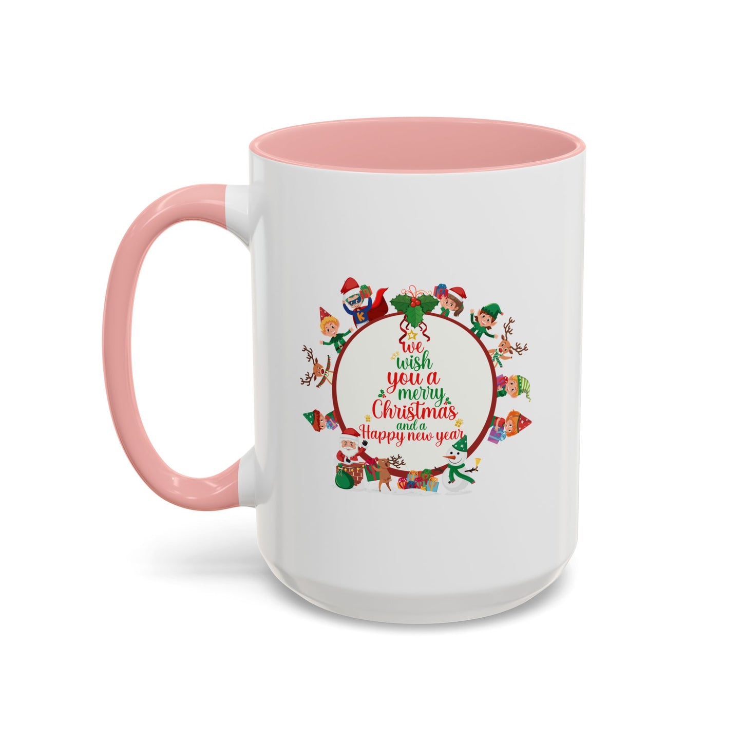 Accent Coffee Mug - We wish you a merry christmas