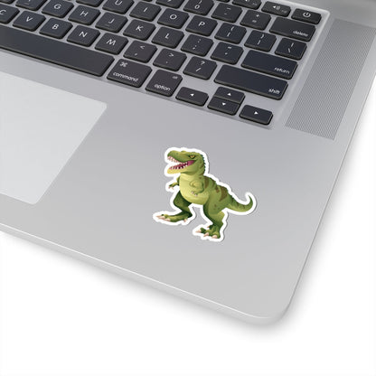 Kiss-Cut Vinyl Decals - Tyrannosaurus Printify
