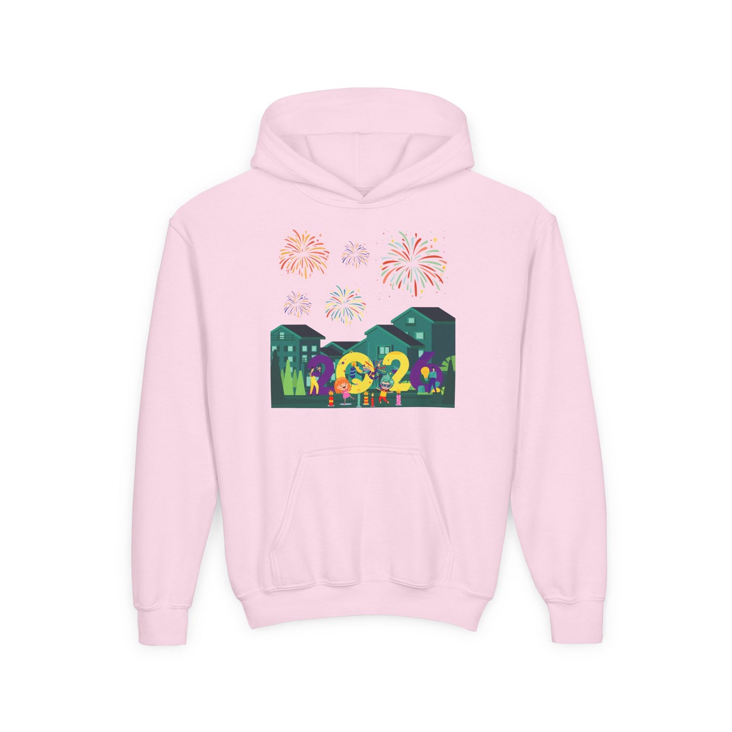 Youth Heavy Blend Hooded Sweatshirt - Super kiddo on house