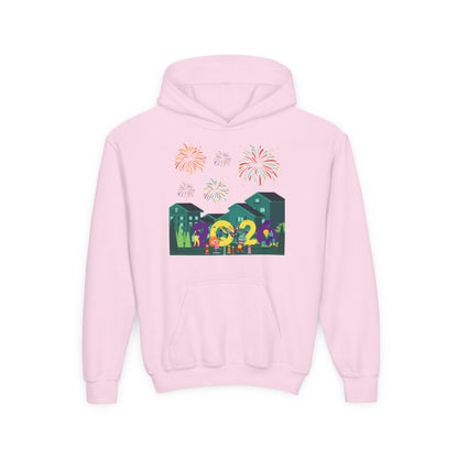 Youth Heavy Blend Hooded Sweatshirt - Super kiddo on house - [[{"value":"Wonderwear Kid"}]]
