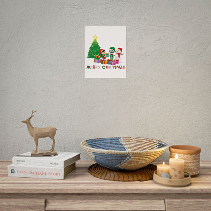 Rolled Posters - Super kiddo preparing gifts - [[{"value":"Wonderwear Kid"}]]