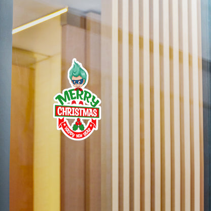 Christmas Kiss-Cut Vinyl Decals – Merry chridtmas from super kiddo - [[{"value":"Wonderwear Kid"}]]
