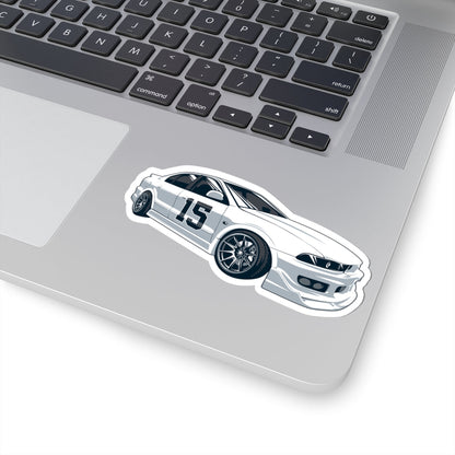 Kiss-Cut Stickers - Japanese old drift car Printify