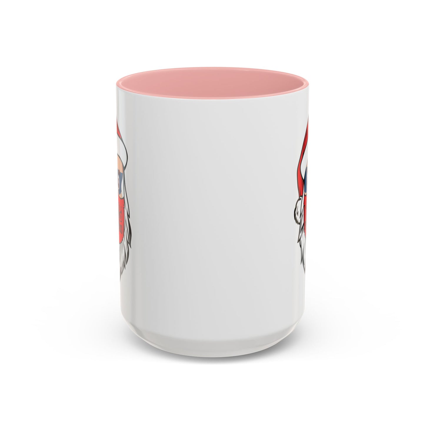 Accent Coffee Mug - Santa Super kiddo