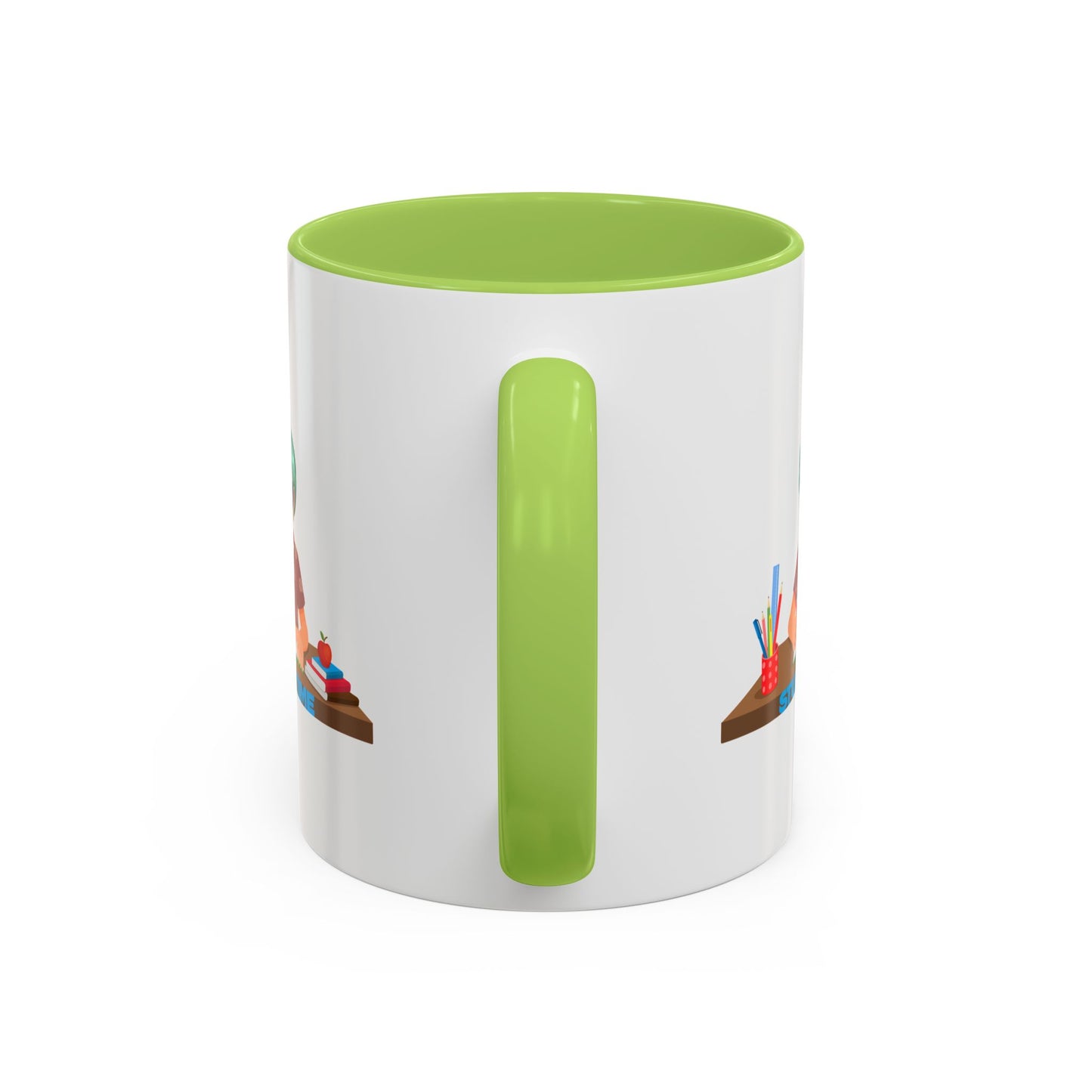 Accent Coffee Mug - Super kiddo studying