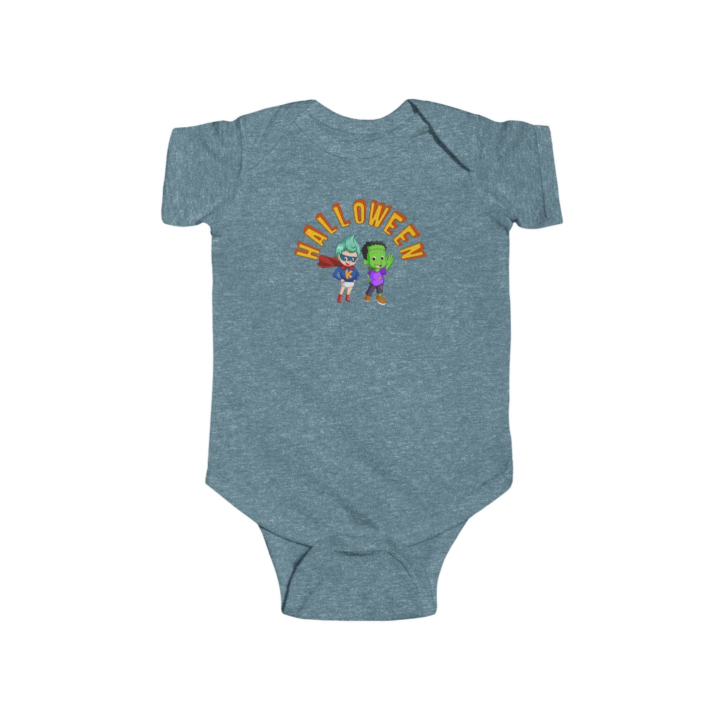 Infant Bodysuit - Holloween with super kiddo Printify