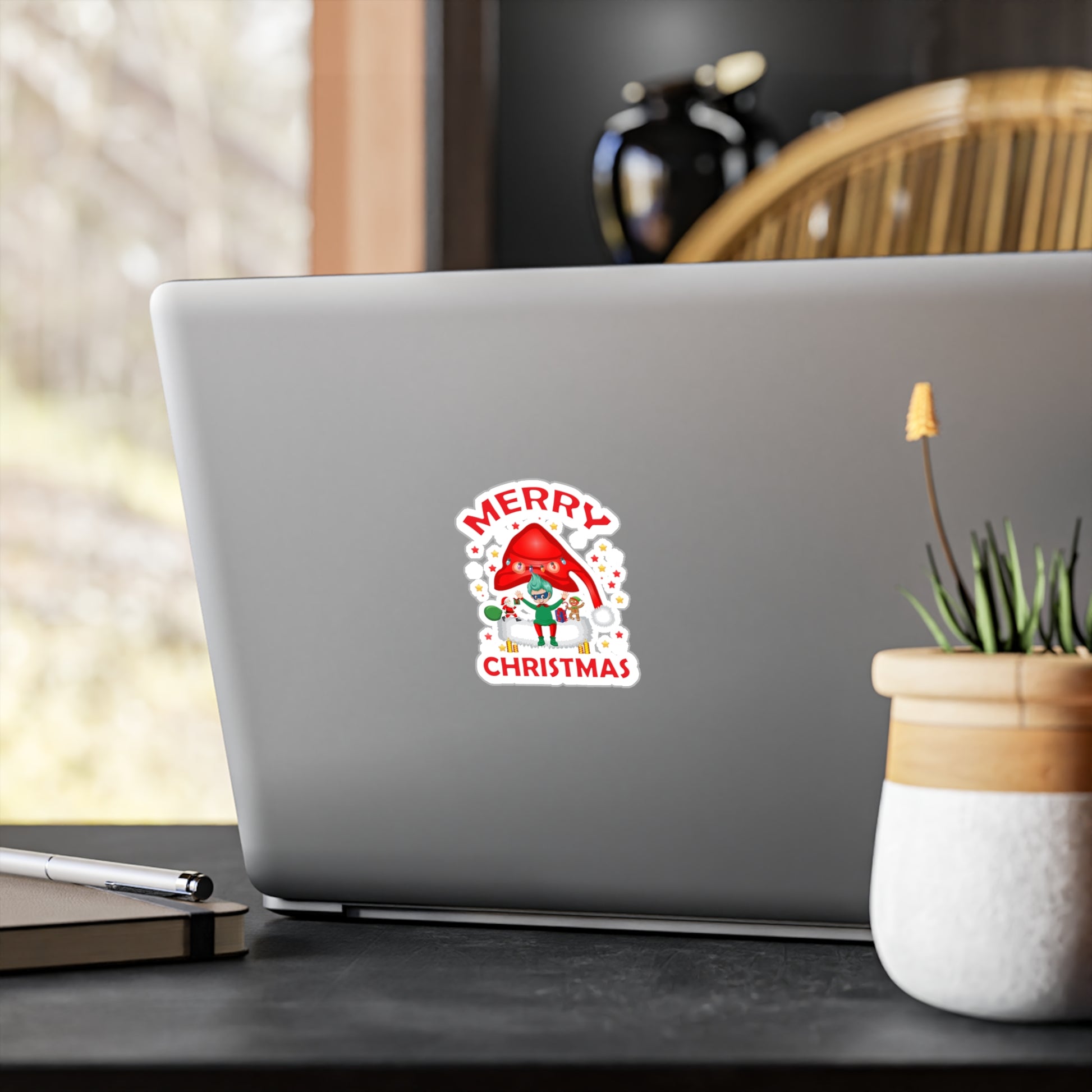Christmas Kiss-Cut Vinyl Decals – Merry christmas - [[{"value":"Wonderwear Kid"}]]