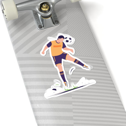 Kiss-Cut Stickers - Man in game Printify