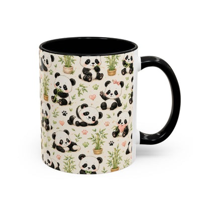 Accent Coffee Mug  (11/15 oz) - baby pandas