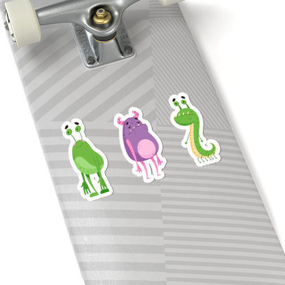 Kiss-Cut Vinyl Decals - Baby monsters Printify