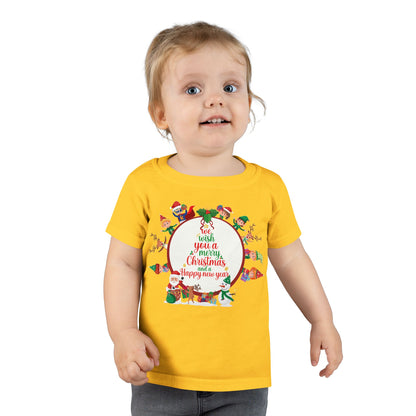 Toddler T-shirt - We wish you a merry Christmas - [[{"value":"Wonderwear Kid"}]]